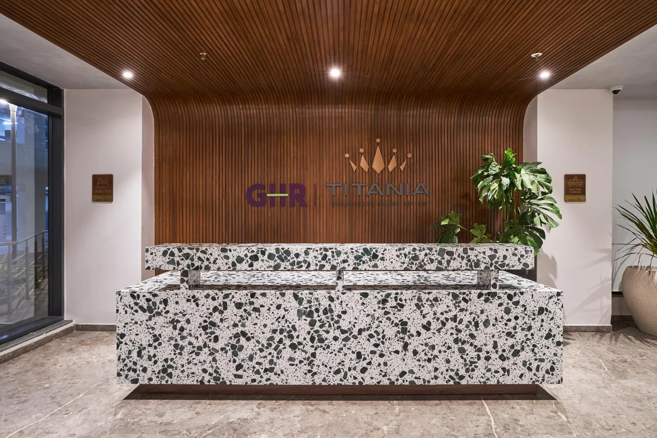 Hotel reception and lobby interior by iKraft