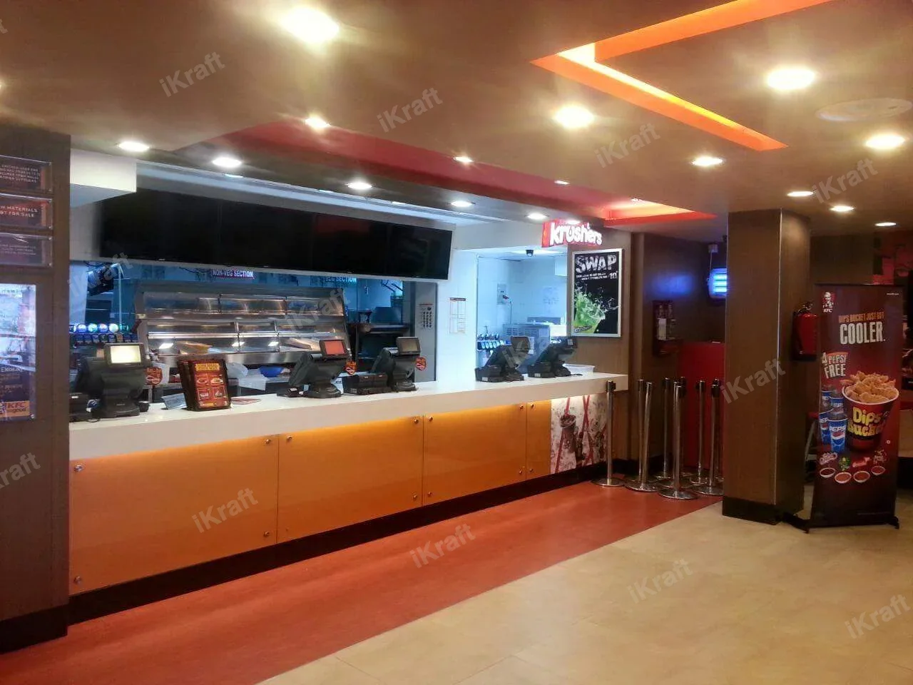 Kfc interior by iKraft, view 1