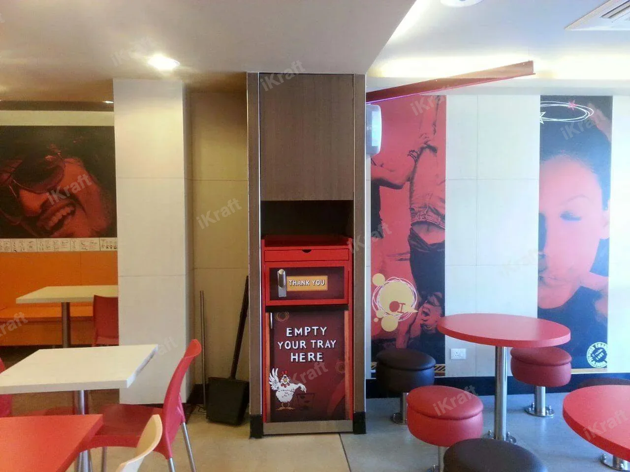Kfc interior by iKraft, view 3